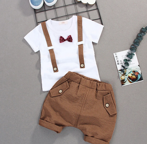 Pea Pan Shorts set